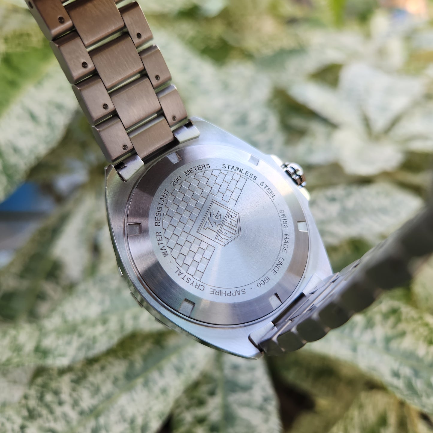 Tag Heuer F1 Calibre 5 Steel Bezel in Black Dial 41mm