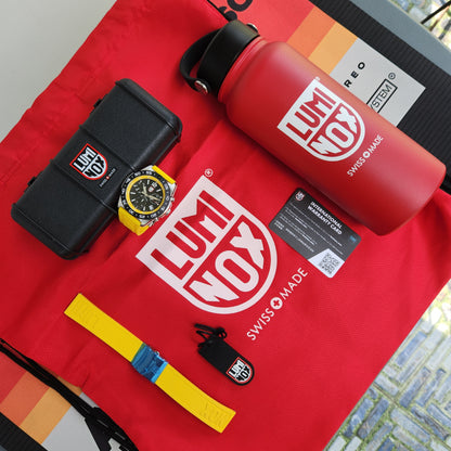 Luminox Pacific Diver Carbonox Chronograph 44mm Yellow Accent Dial - Complete Set (Brand New)