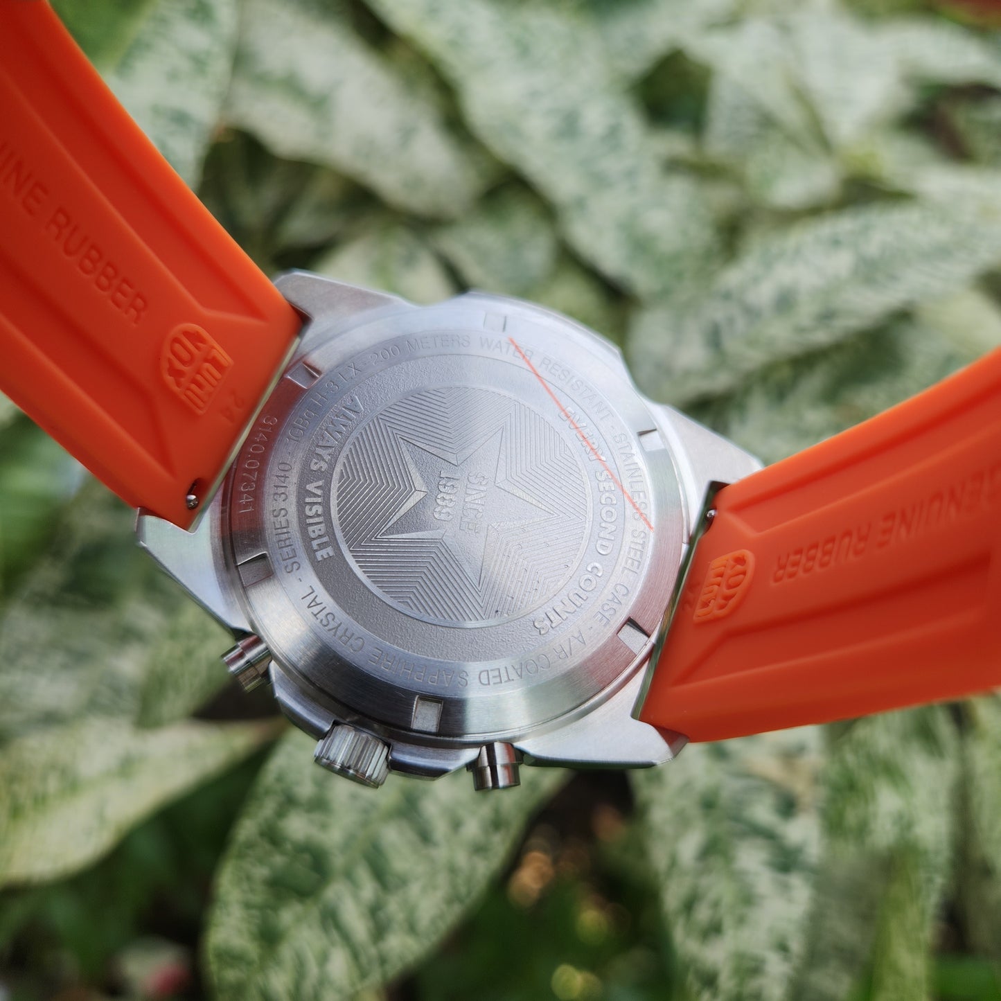 Luminox Pacific Diver Carbonox Chronograph 44mm Orange Accent Dial - Complete Set (Brand New)