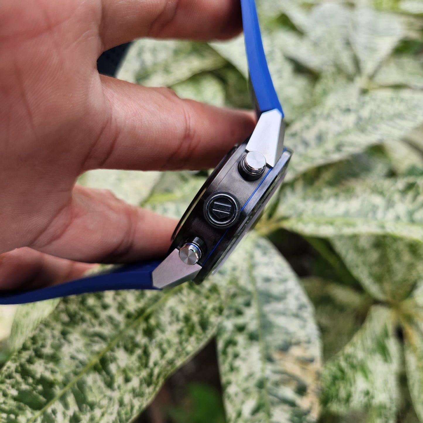 Tag Heuer Carrera Heuer 01 Chronograph Ceramic Bezel in Black Skeleton Dial with Blue Accents 43mm