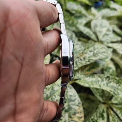 Tag Heuer Aquaracer Chronograph Steel Alu Bezel in Black Dial 43mm