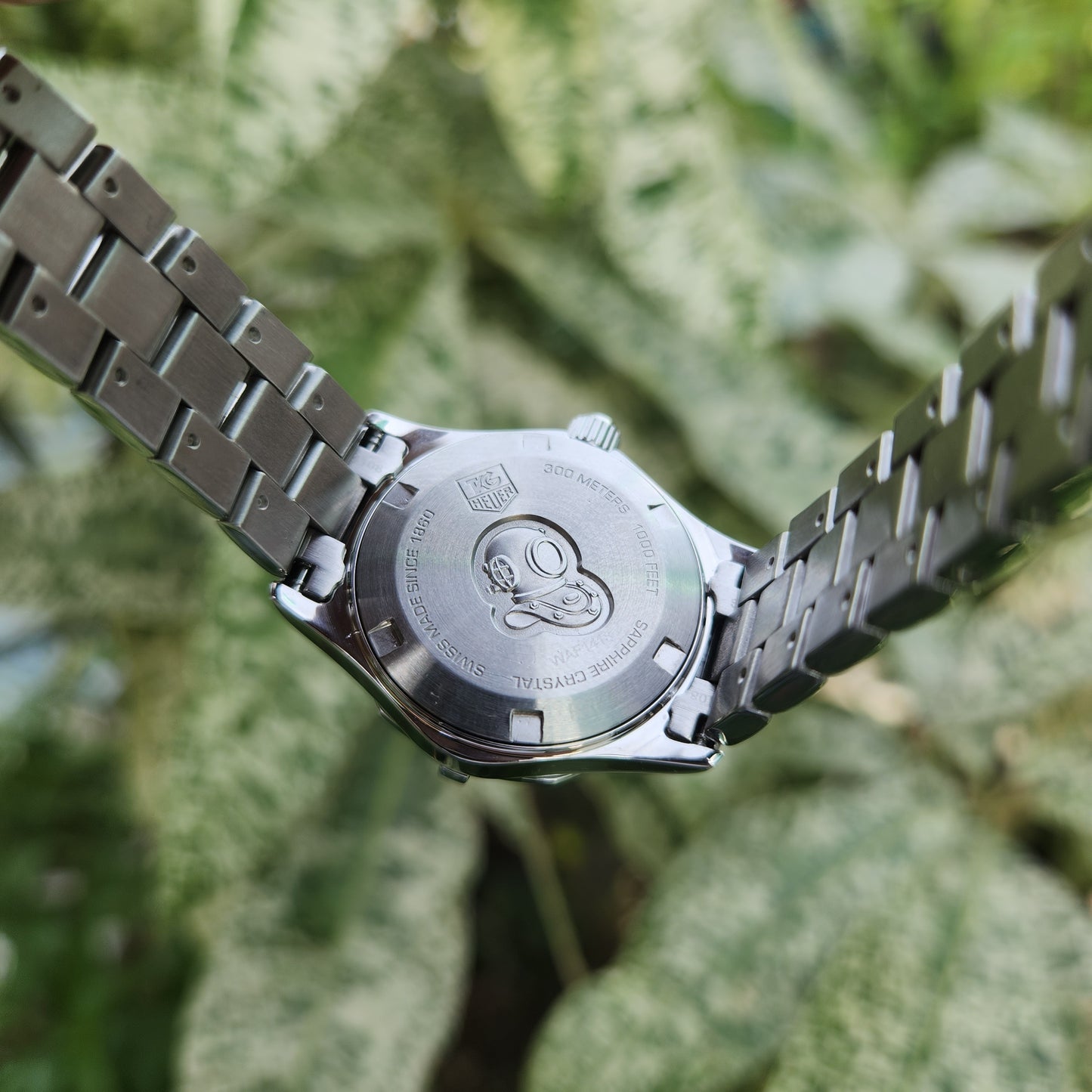 Tag Heuer Ladies Aquaracer Pink Mother of Pearl Dial 27mm