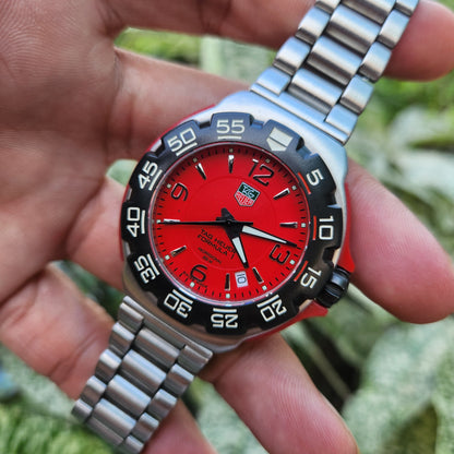 Tag Heuer F1 Red Dial 40mm