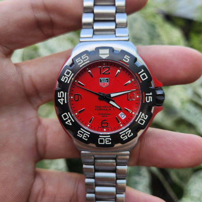 Tag Heuer F1 Red Dial 40mm