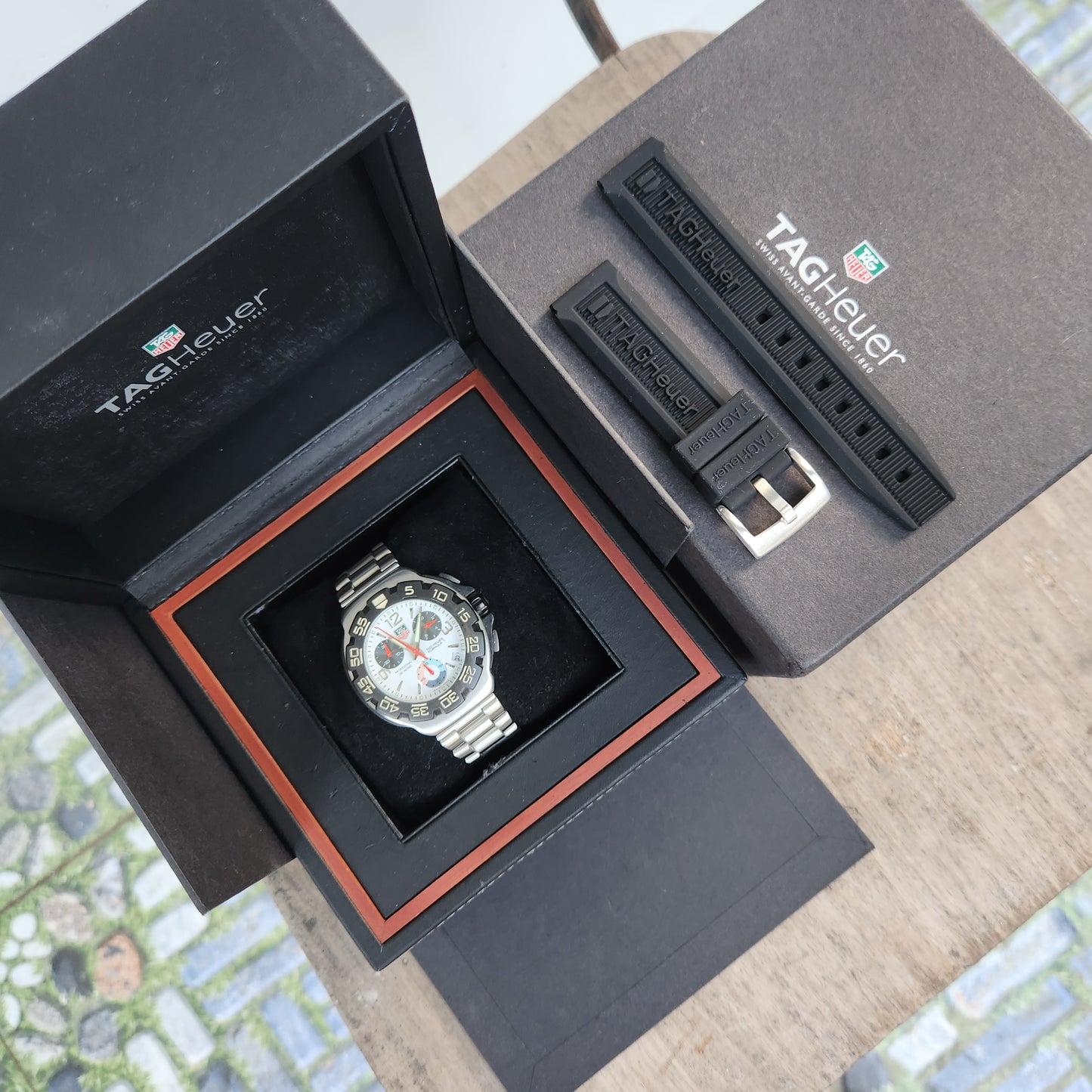 Tag Heuer F1 Chronograph White Dial 40mm