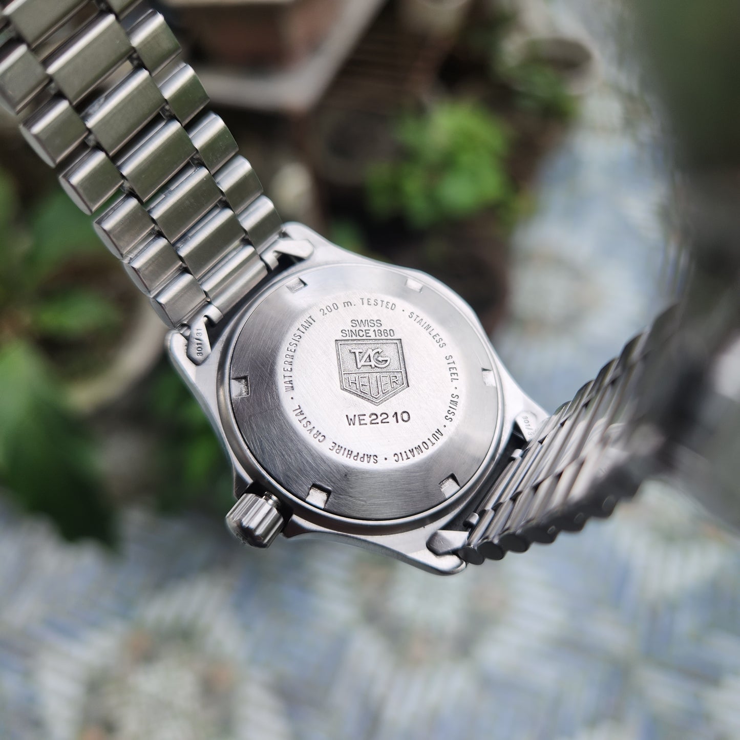 Tag Heuer Professional 2000 Series Dark Gray Dial Midsize 36mm Automatic