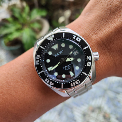 Seiko Sumo OG Scuba Divers Black Dial 45mm