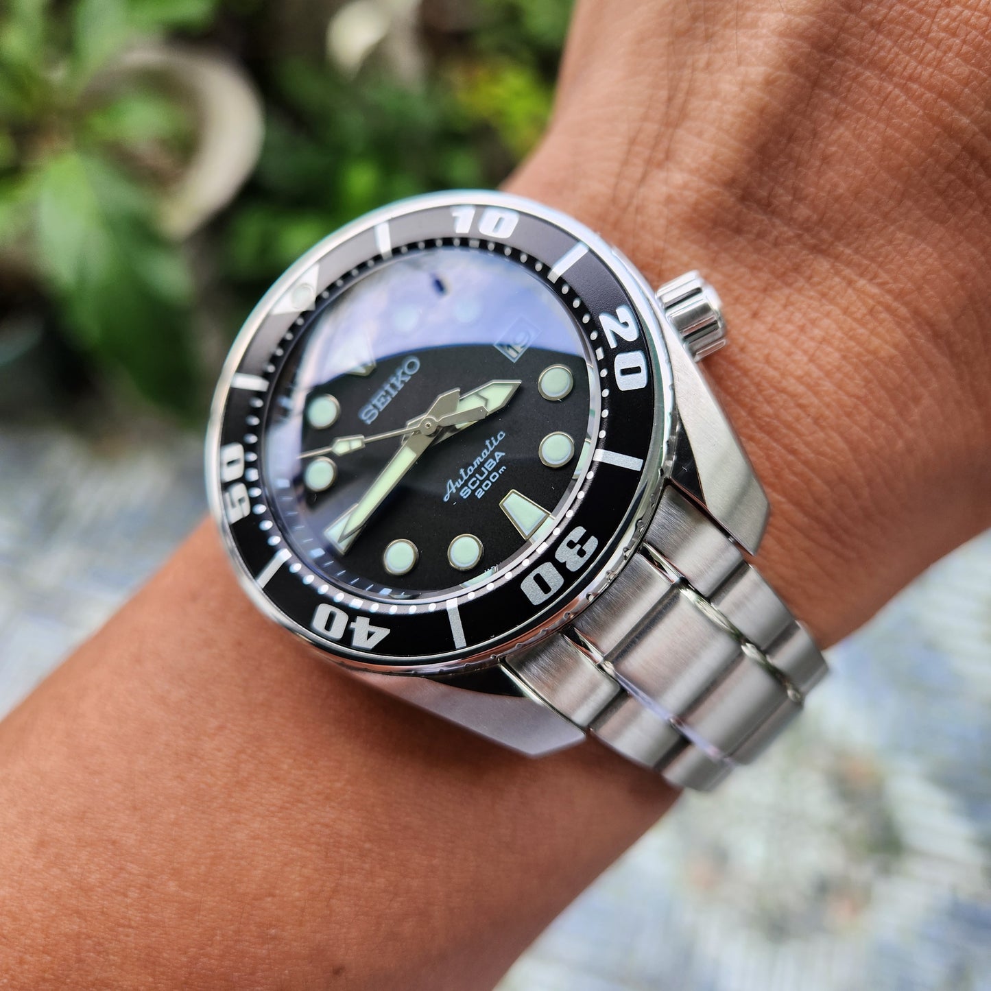 Seiko Sumo OG Scuba Divers Black Dial 45mm