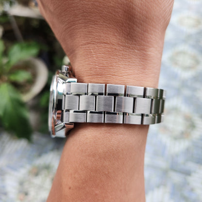 Tag Heuer Carrera Calibre 16 Chronograph Steel Bezel in Silver Dial 41mm