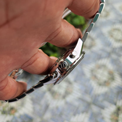 Tag Heuer Carrera Calibre 16 Chronograph Steel Bezel in Silver Dial 41mm