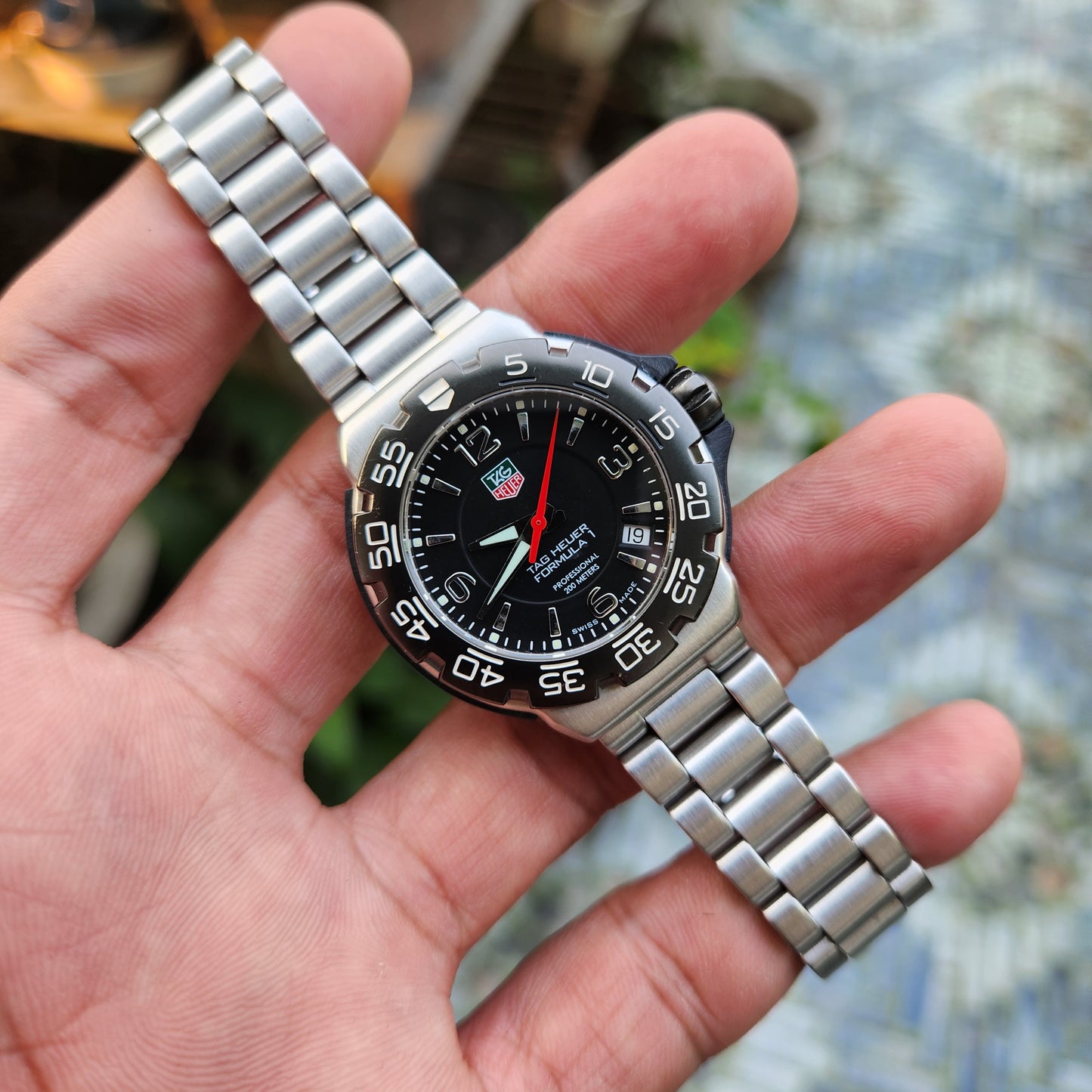 Tag Heuer F1 Midsize Black Dial 36mm