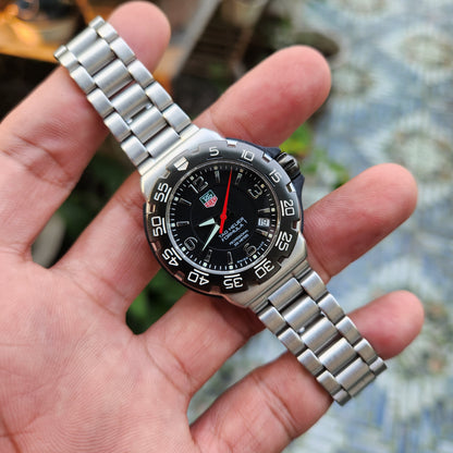 Tag Heuer F1 Midsize Black Dial 36mm
