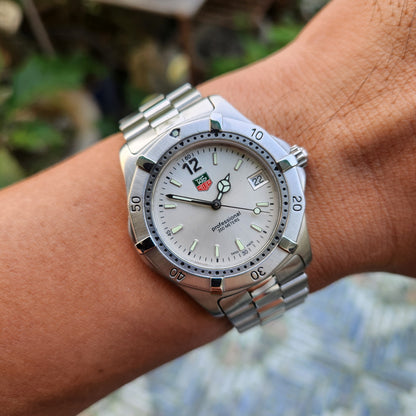Tag Heuer Professional Silver Dial 38mm