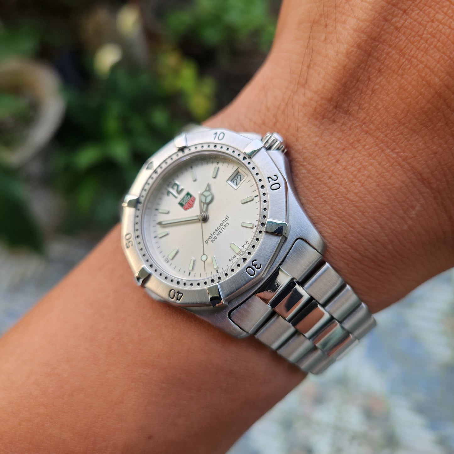 Tag Heuer Professional Silver Dial 38mm