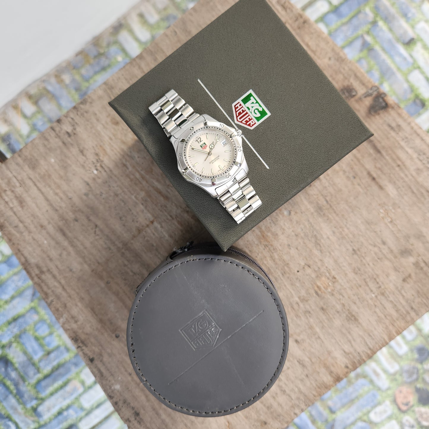 Tag Heuer Professional Silver Dial 38mm