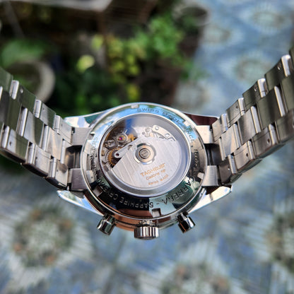 Tag Heuer Carrera Calibre 16 Chronograph 'Brad Pitt' Black Dial 41mm - Complete Set