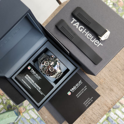 Tag Heuer Carrera Chronograph Calibre 16 Day-Date 43mm - Complete Set