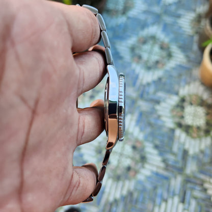 Tag Heuer Aquaracer Calibre 5 Steel Alu Bezel in Blue Dial 41mm