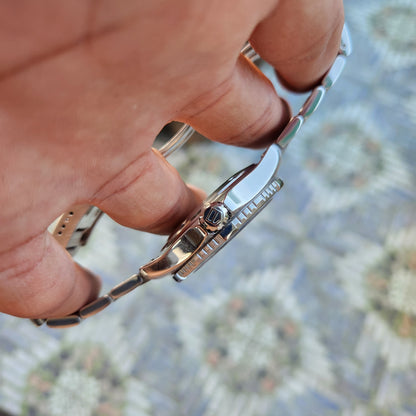 Tag Heuer Aquaracer Calibre 5 Steel Alu Bezel in Blue Dial 41mm