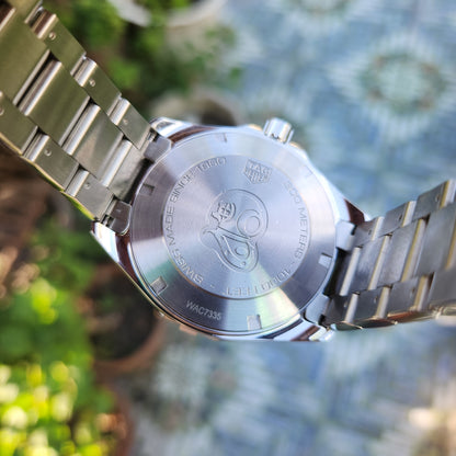 Tag Heuer Aquaracer 300M Blue Dial 41mm - Complete Set