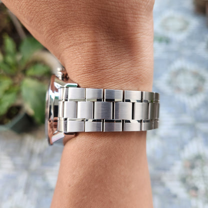 Tag Heuer Carrera Calibre 16 Day-Date Chronograph Steel Alu Bezel in Brown Dial 43mm - Complete Set