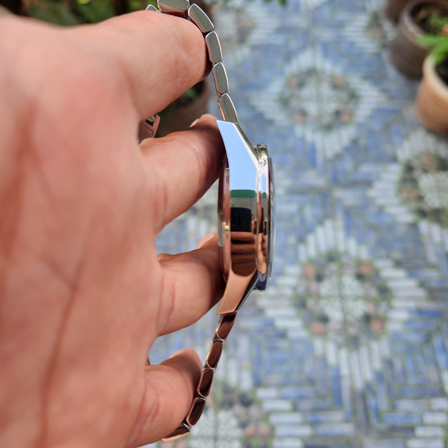 Tag Heuer Carrera Calibre 16 Day-Date Chronograph Steel Alu Bezel in Brown Dial 43mm - Complete Set