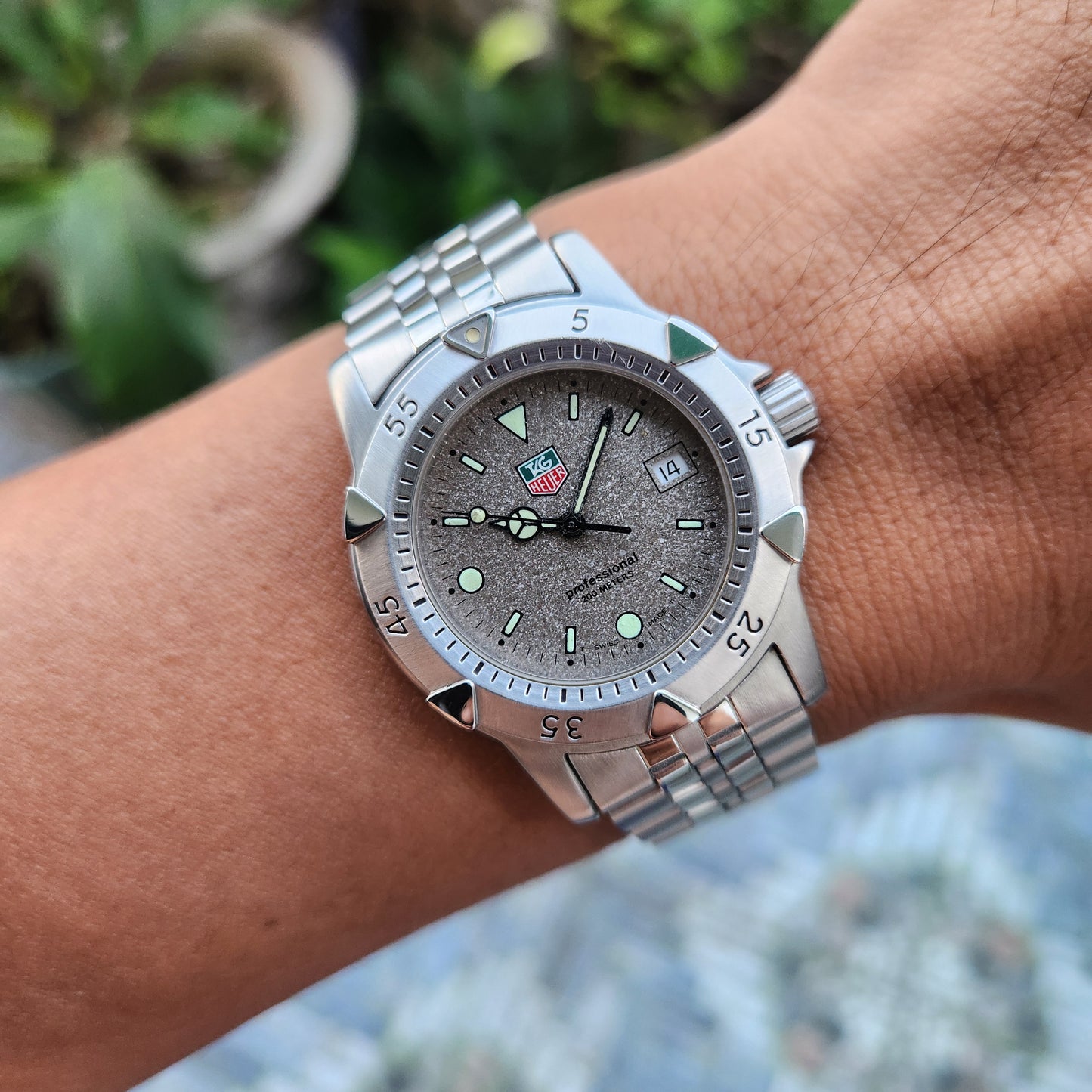 Tag Heuer Professional 1500 Midsize Granite Dial 36mm