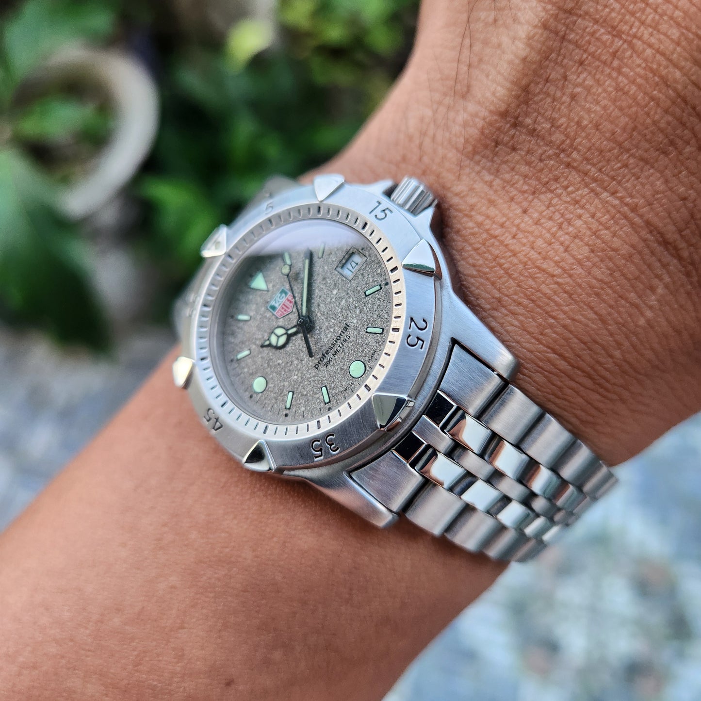 Tag Heuer Professional 1500 Midsize Granite Dial 36mm