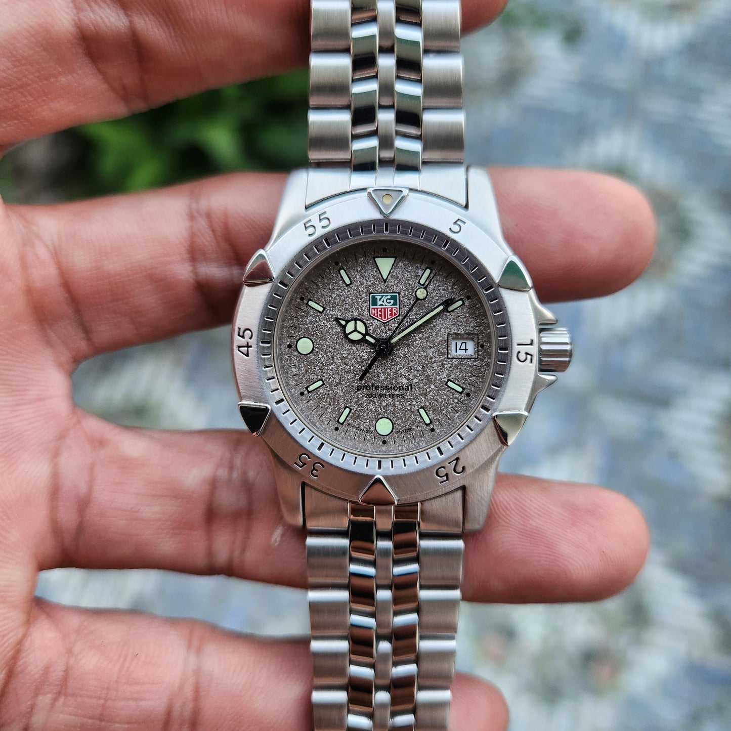 Tag Heuer Professional 1500 Midsize Granite Dial 36mm