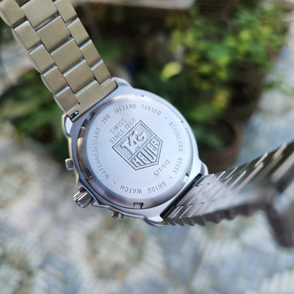 Tag Heuer F1 Chronograph Black Dial 38mm