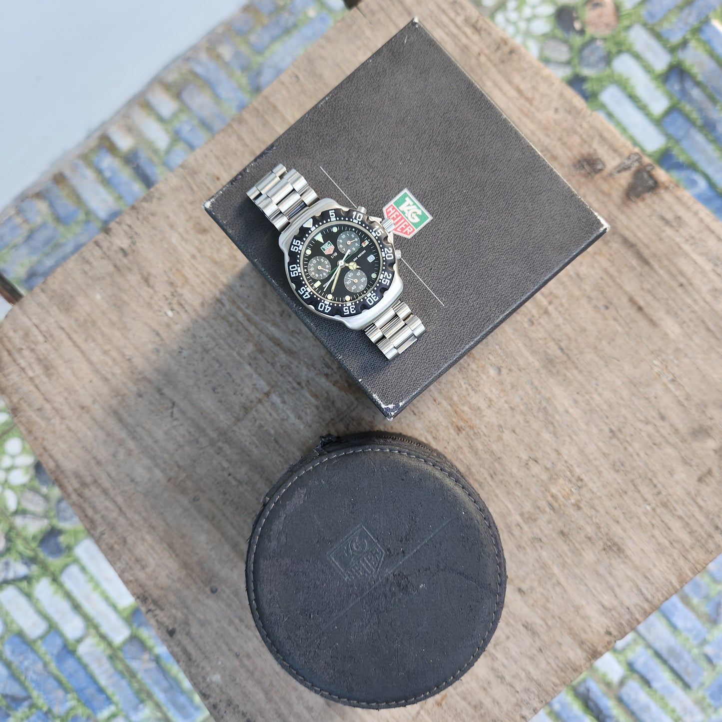 Tag Heuer F1 Chronograph Black Dial 38mm