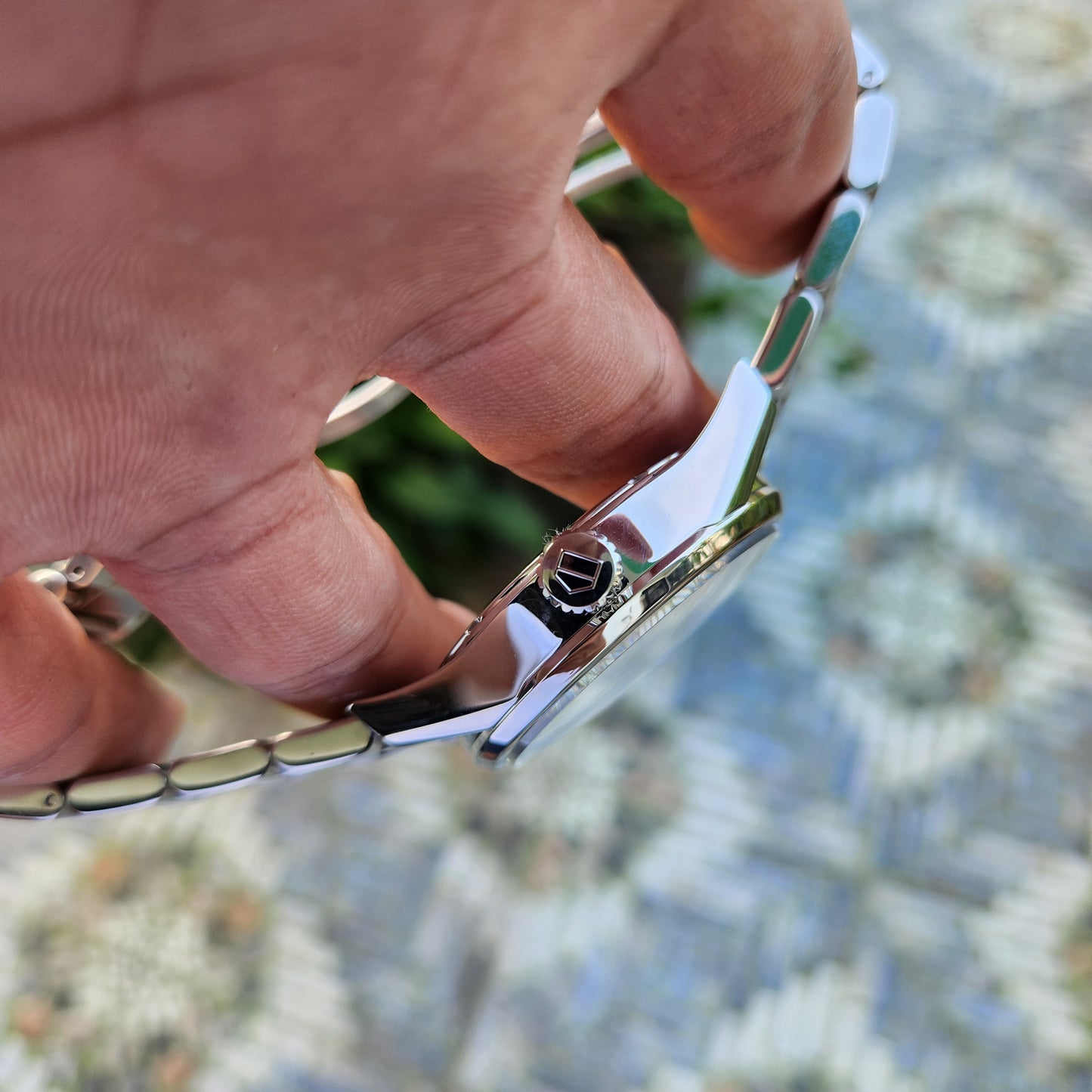 Tag Heuer Carrera Calibre 5 Day-Date Rose Gold Accents in White Dial 41mm - Complete Set