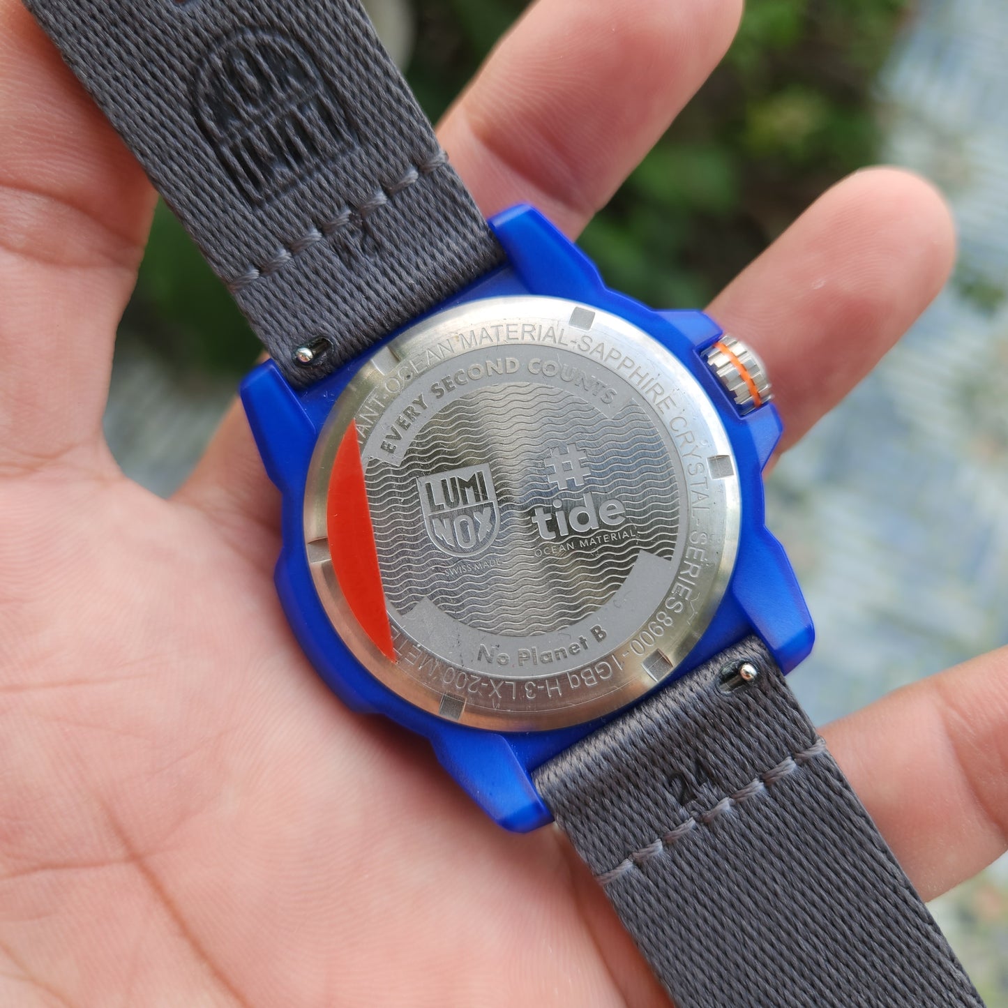 Luminox #Tide ECO Series 46mm Grey Dial - Complete Set (Brand New)