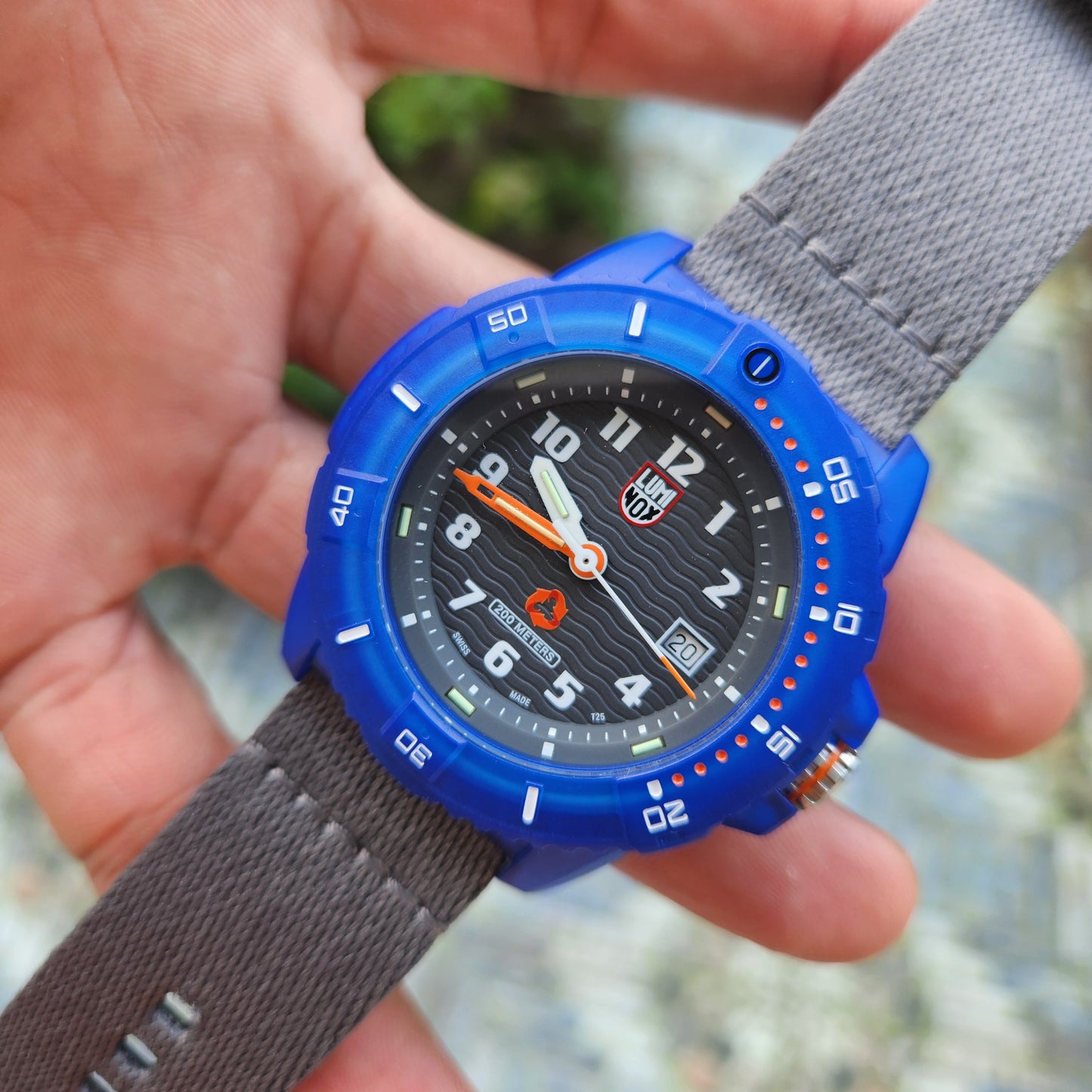 Luminox #Tide ECO Series 46mm Grey Dial - Complete Set (Brand New)