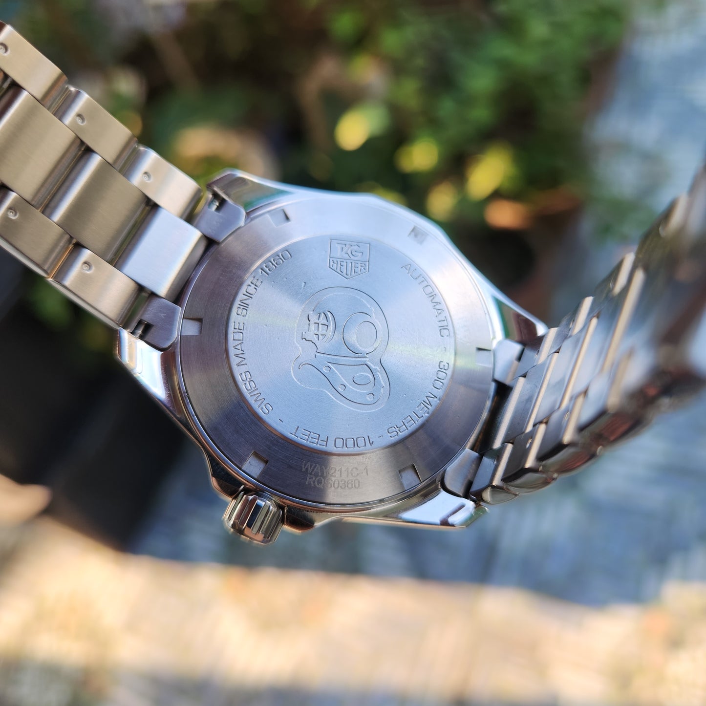 Tag Heuer Aquaracer Calibre 5 Ceramic Bezel in Blue Dial 41mm
