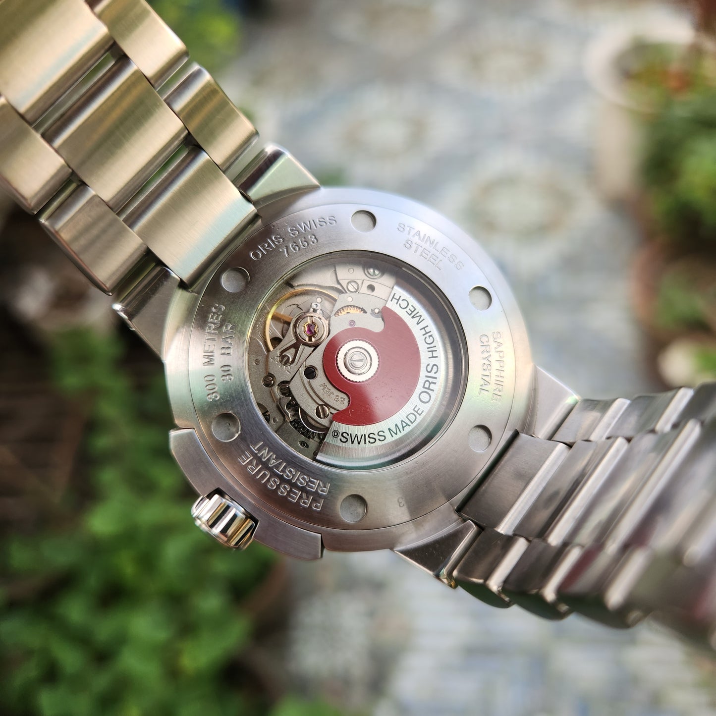 Oris Aquis Date Ceramic Bezel in Grey Dial 43mm - Complete Set