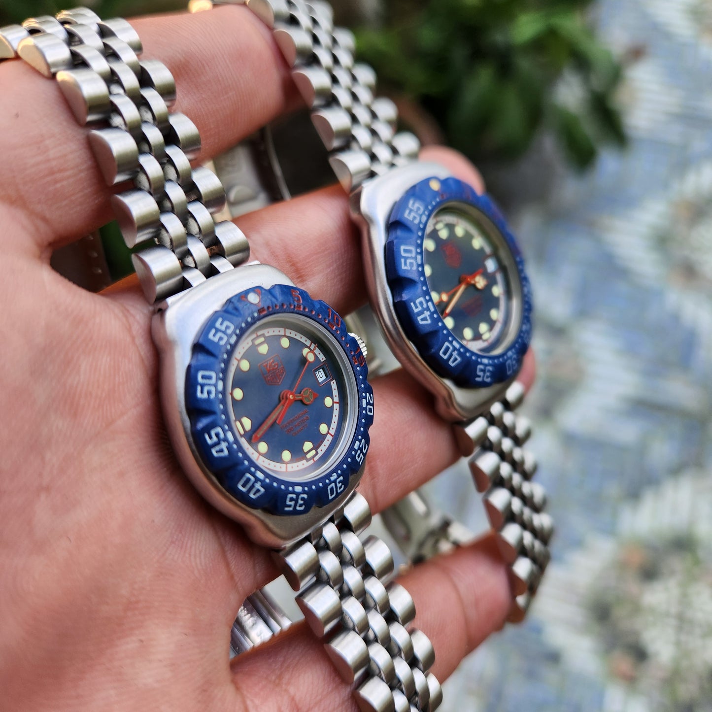 Tag Heuer F1 Classic His and Her - Blue Dial
