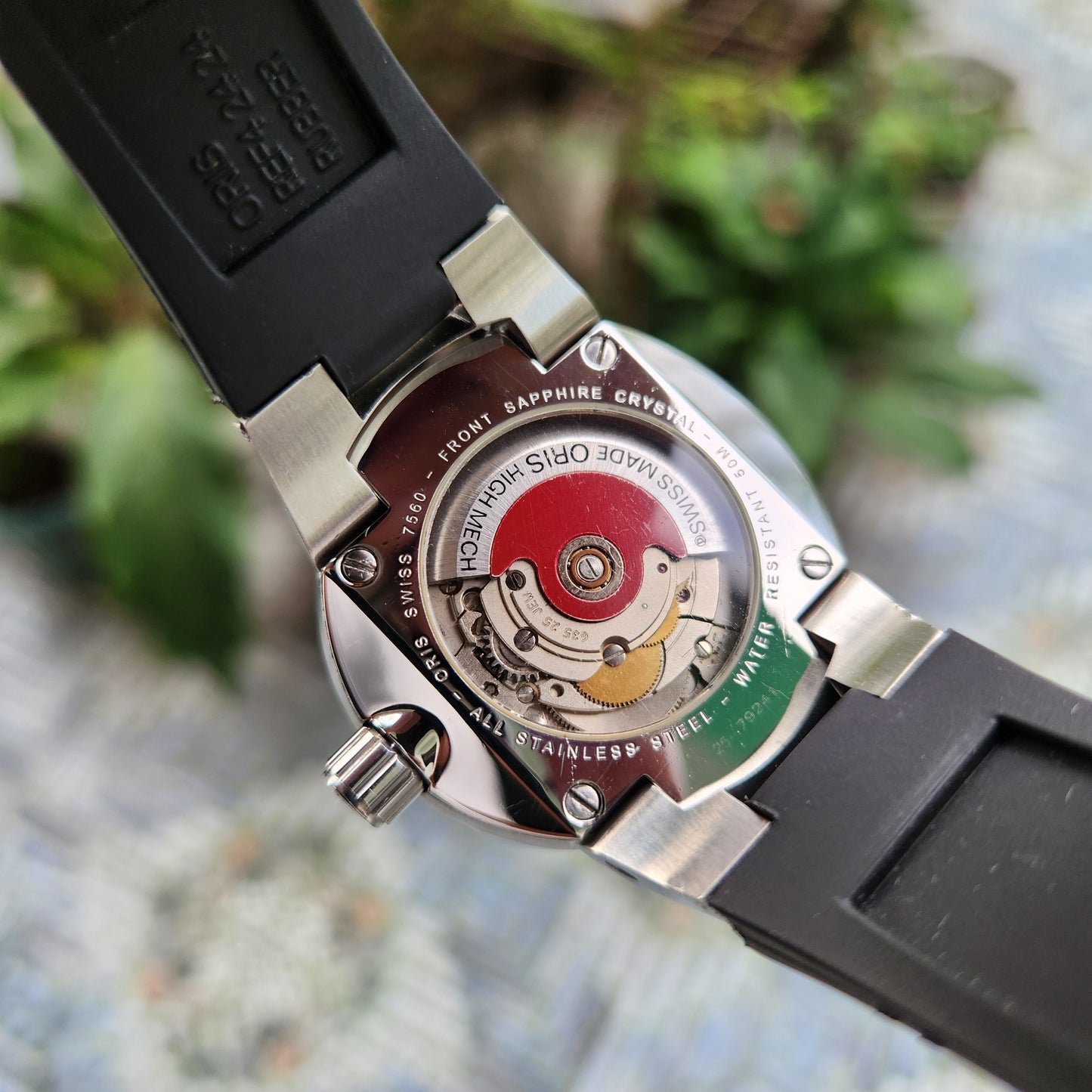 Oris Williams F1 Team Day Date 2004 40.5mm Carbon Fiber Dial