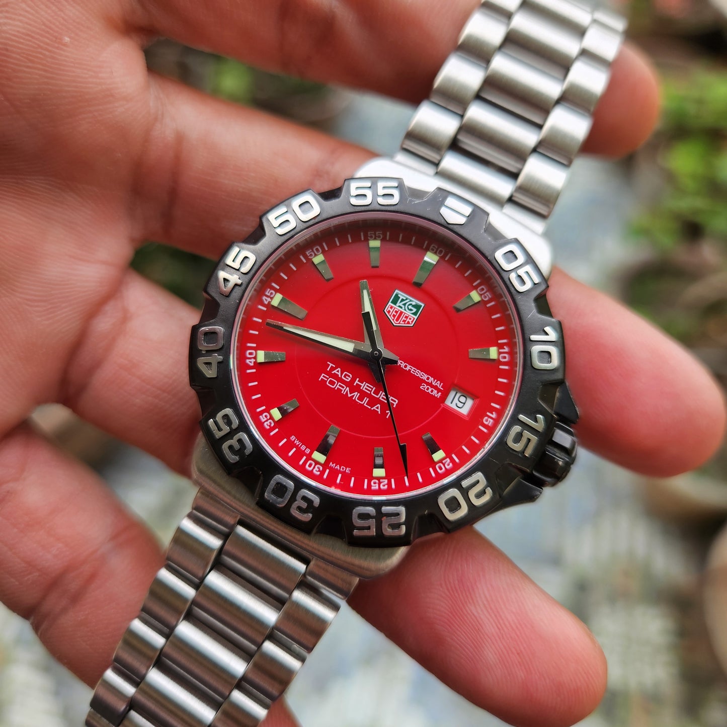 Tag Heuer F1 Red Dial 41mm - Complete Set