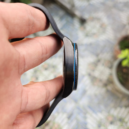 Tissot PRS 516 Powermatic 80 PVD Black Carbon Bezel and Dial 42mm