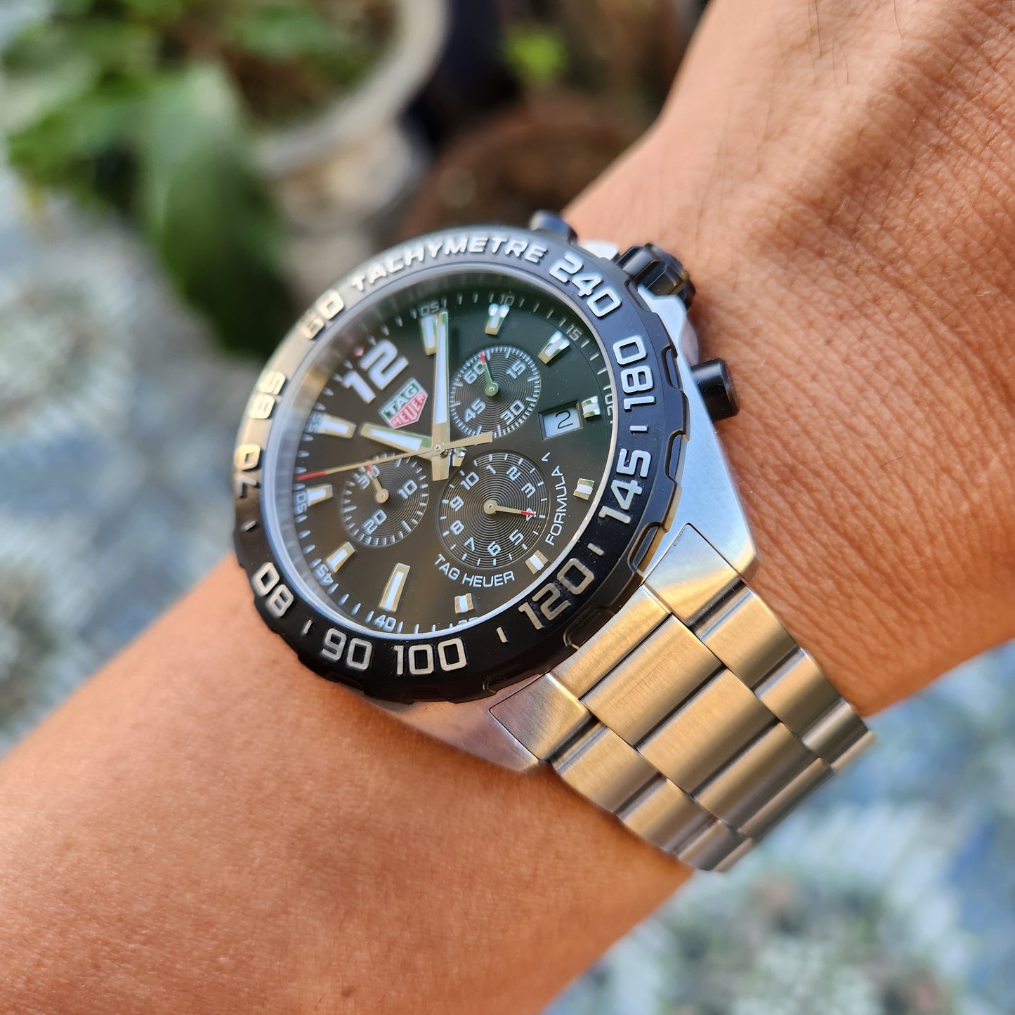 Tag Heuer F1 Chronograph Black Dial 43mm