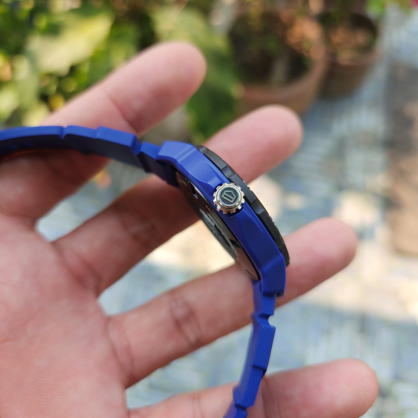Tag Heuer F1 SolarGraph Limited Edition Blue Polylight Case in White Opalin Dial 38mm - Complete Set (Brand New)