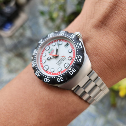 Tag Heuer F1 SolarGraph White Dial 38mm - Complete Set (Brand New)