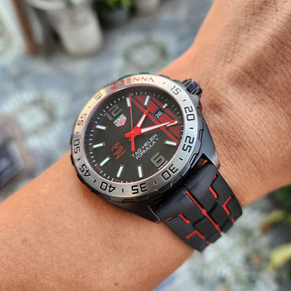 Tag Heuer F1 Ayrton Senna Special Edition PVD Black Dial 43mm - Complete Set