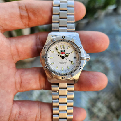Tag Heuer Professional Midsize White Dial 36mm