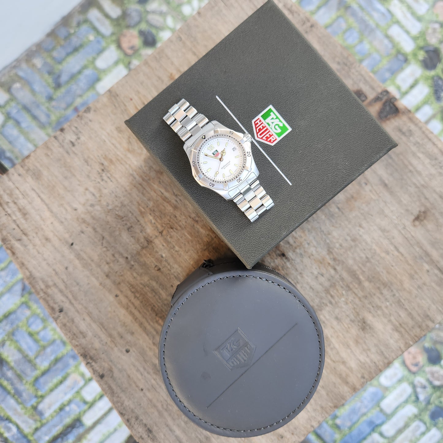 Tag Heuer Professional Midsize White Dial 36mm