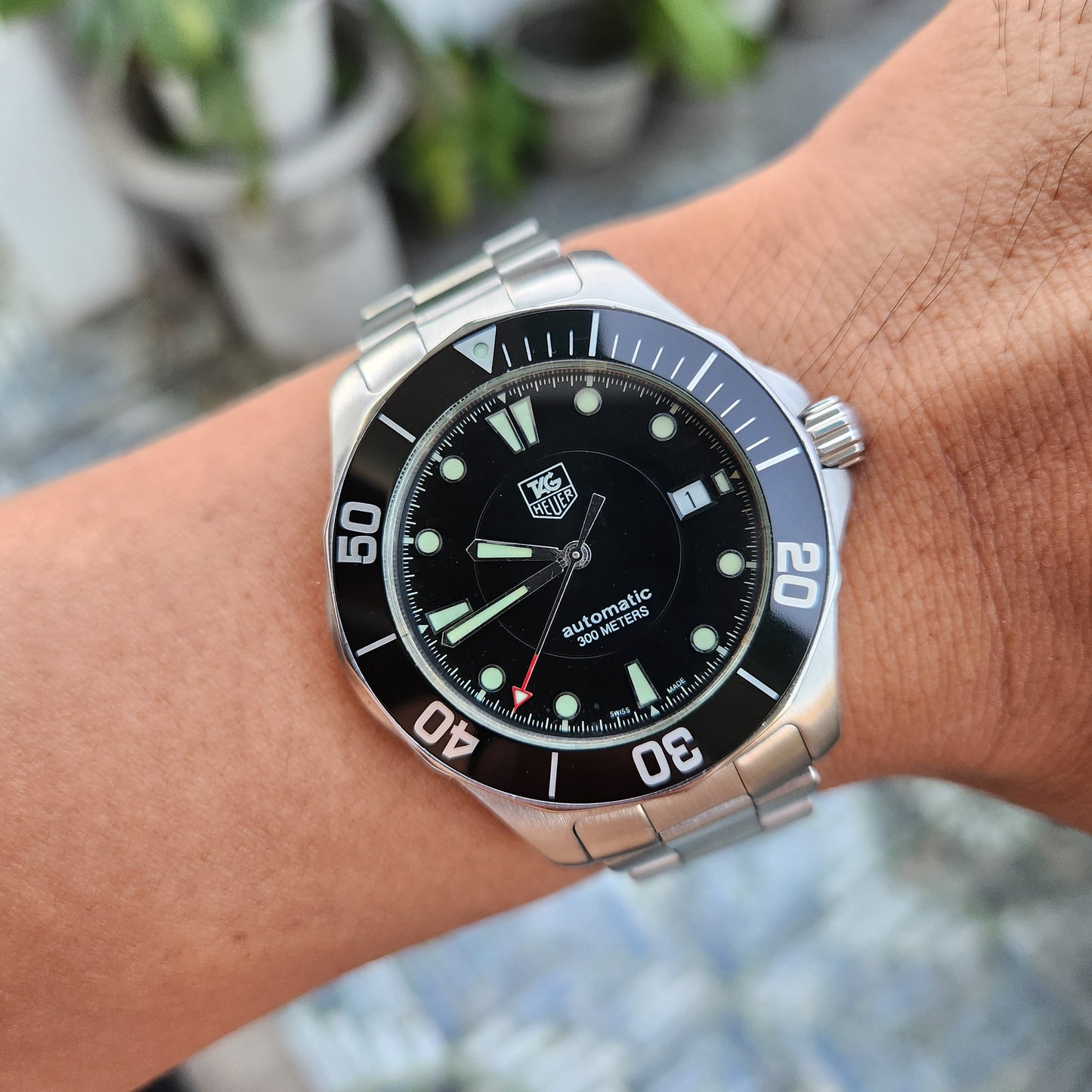Tag Heuer Aquaracer Calibre 5 Black Dial 41mm
