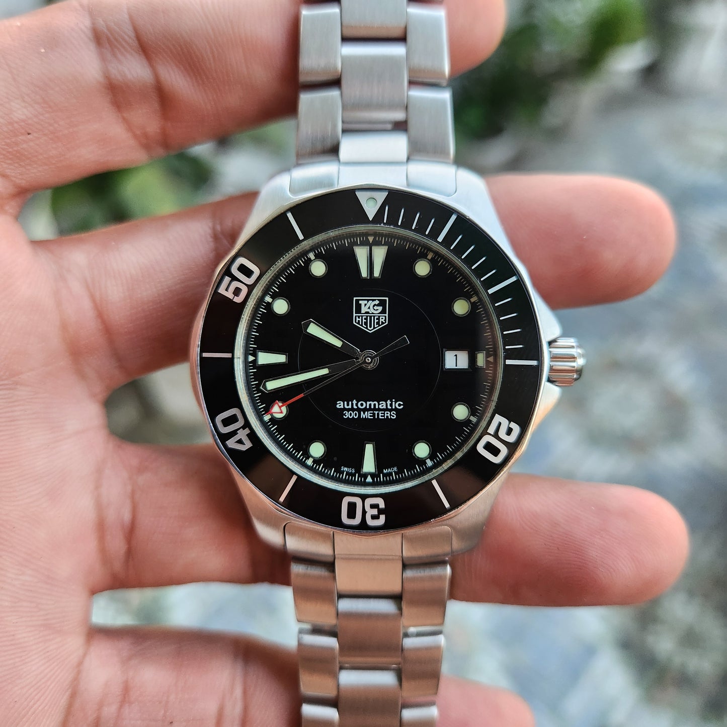Tag Heuer Aquaracer Calibre 5 Black Dial 41mm