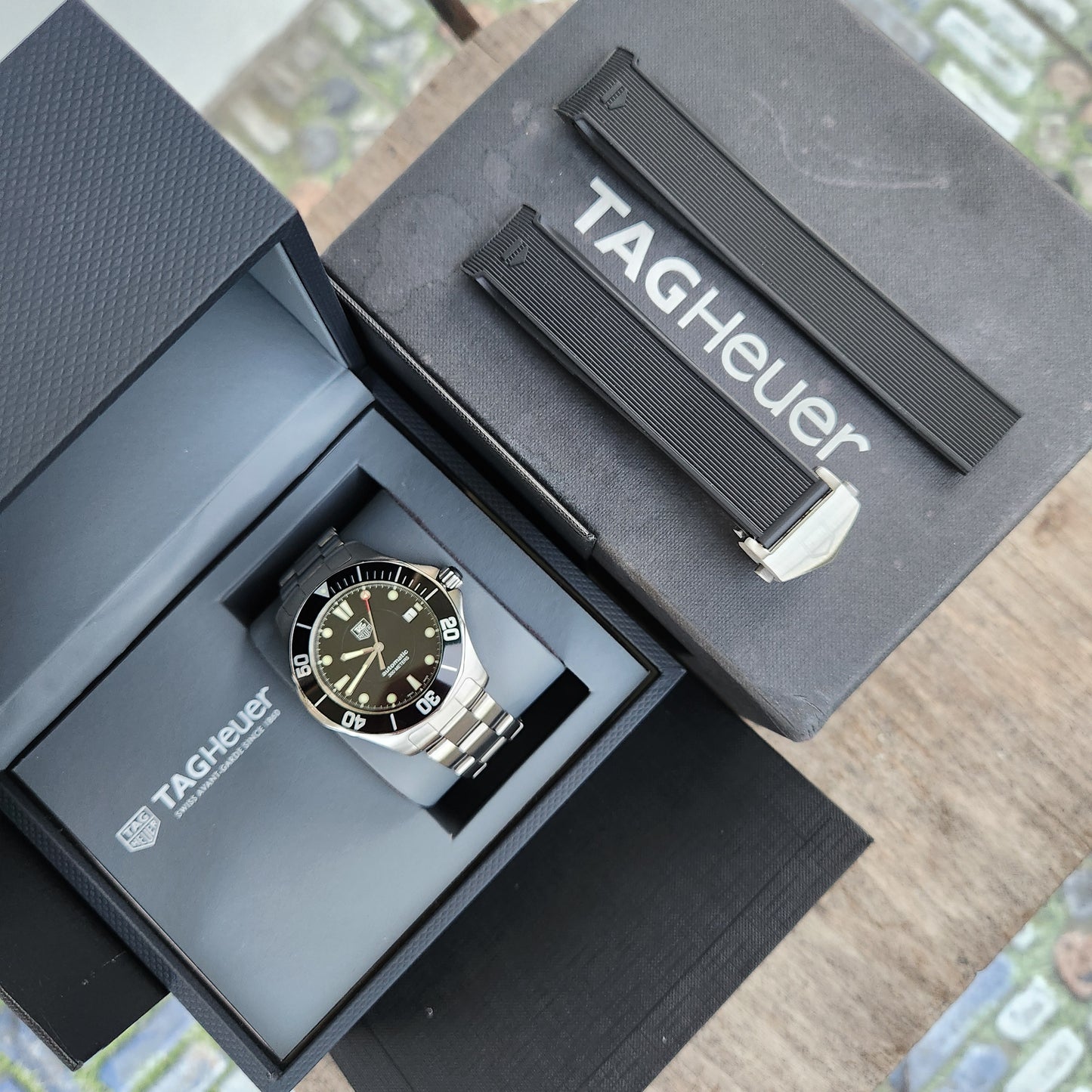 Tag Heuer Aquaracer Calibre 5 Black Dial 41mm