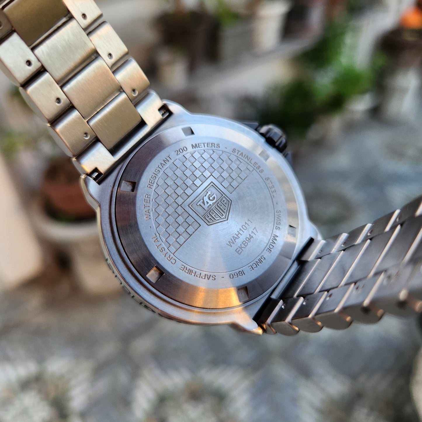 Tag Heuer F1 Grande Date Full Lume White Dial 44mm